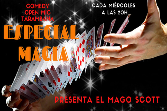 Comedy Open Mic Tarambana <br />
Especial magia<br />
