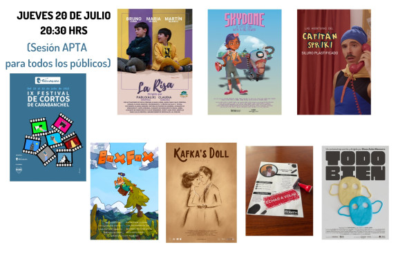 IX Festival de cortos de Carabanchel /  <br />
20 de julio