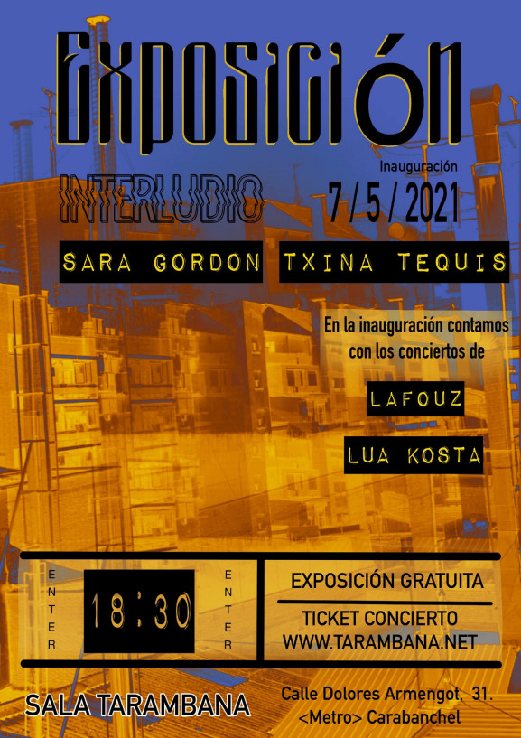 Lua Kosta y La Fouz en concierto - INTERLUDIO de Sara Gordon y Txina Tequis