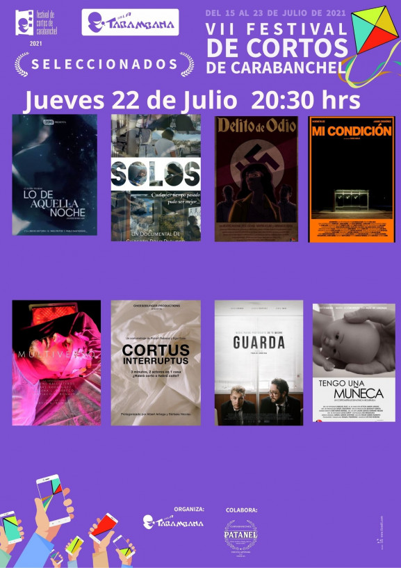 VII Festival de cortos de Carabanchel   <br />
Jueves 22 de julio