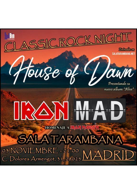 house of dawn + iron mad