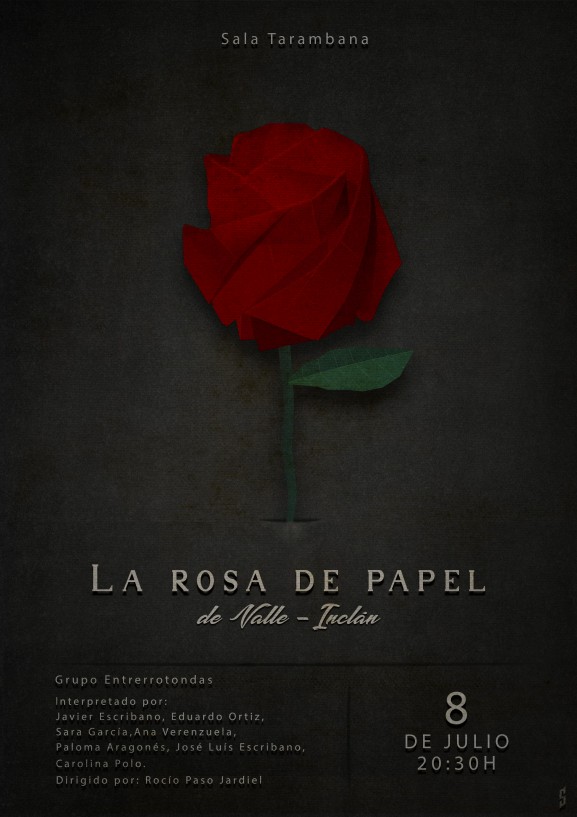 La rosa de papel