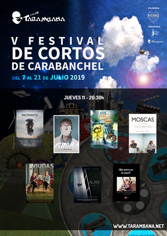 V Festival de cortos de Carabanchel <br />
11 de julio